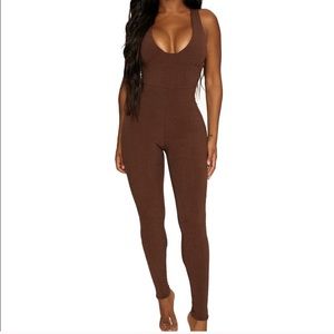Naked Wardrobe Cross and Snatched Jumpsuit NEW